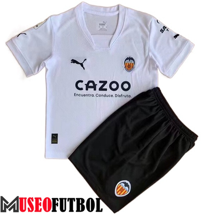 Camiseta Valencia CF Ninos Primera 2022/2023