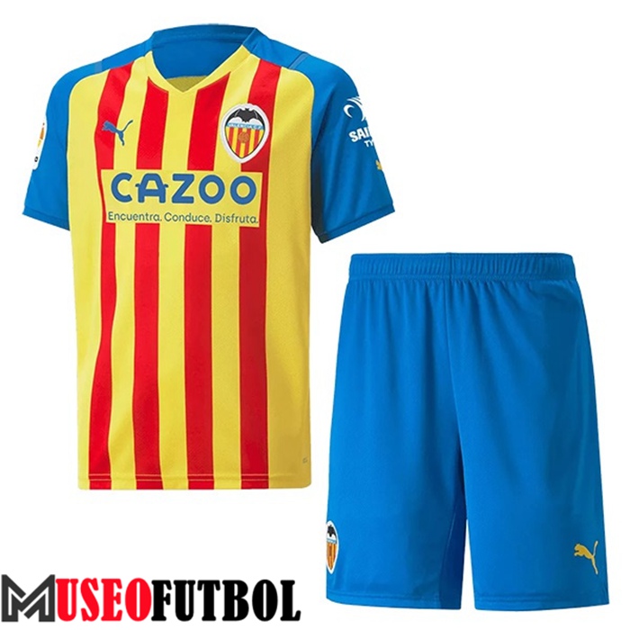 Camiseta Valencia CF Ninos Tercera 2022/2023