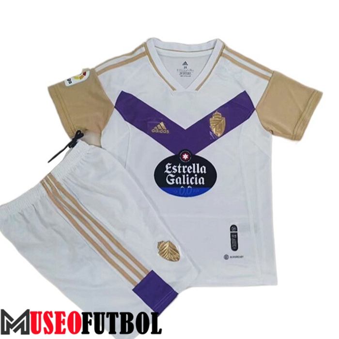 Camiseta Real Valladolid Ninos Tercera 2022/2023