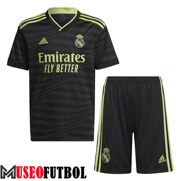 Camiseta Real Madrid Ninos Tercera 2022/2023