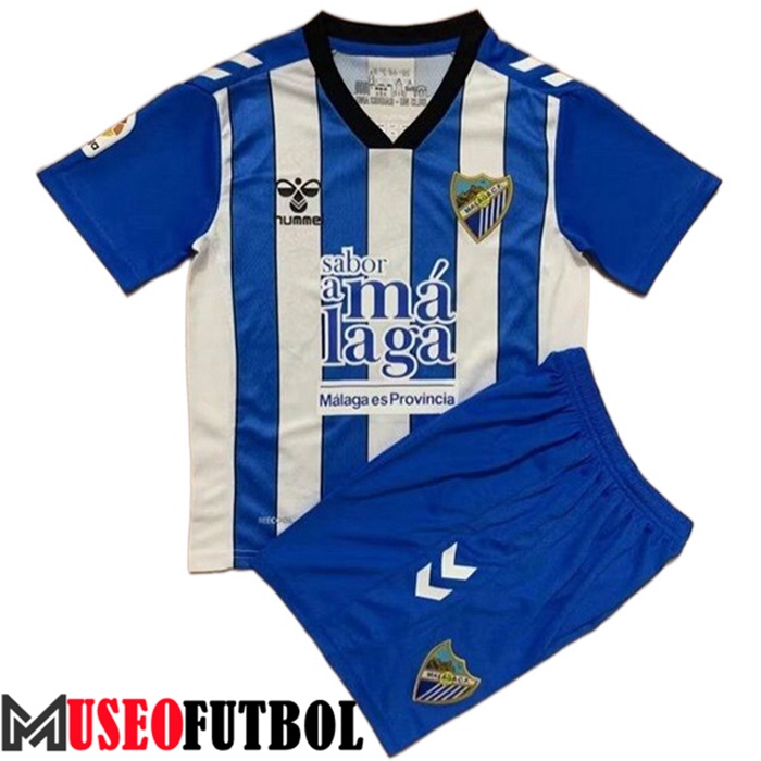 Camiseta Malaga Ninos Primera 2022/2023