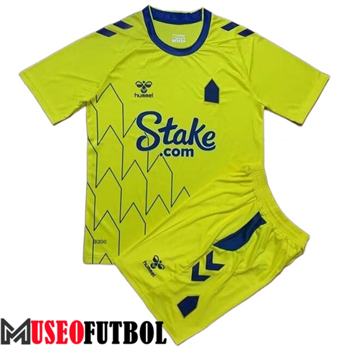 Camiseta FC Everton Ninos Tercera 2022/2023