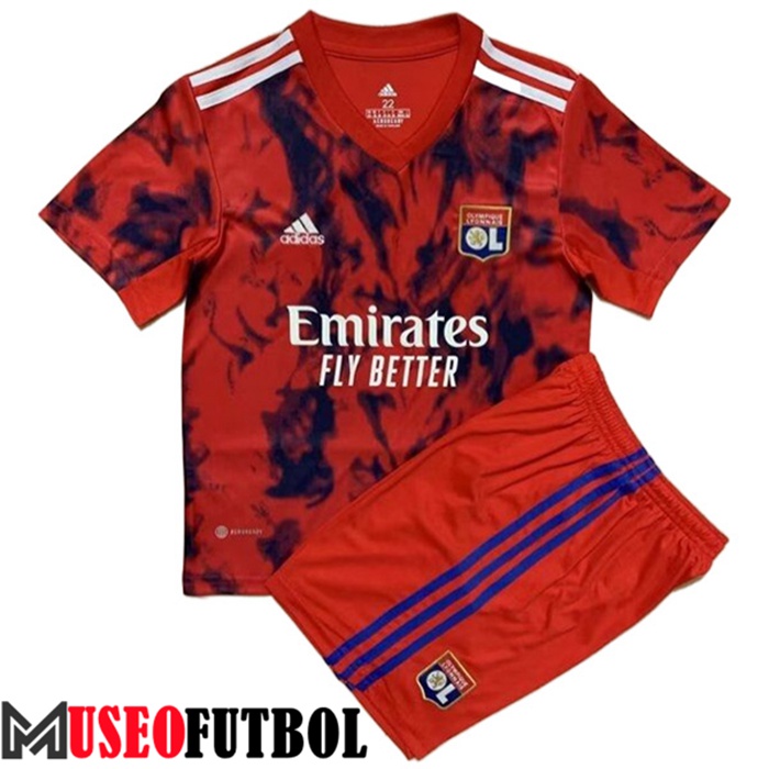 Camiseta Lyon Ninos Tercera 2022/2023