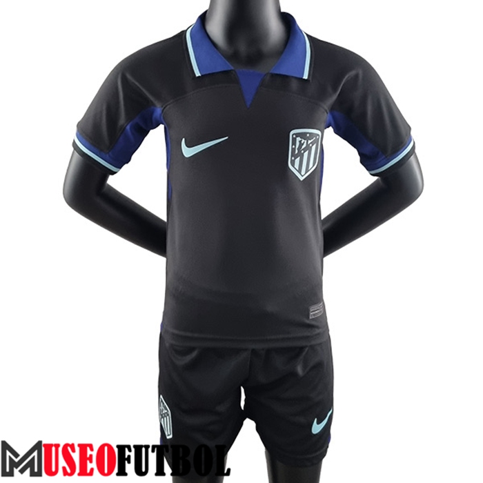 Camiseta Atletico Madrid Ninos Segunda 2022/2023