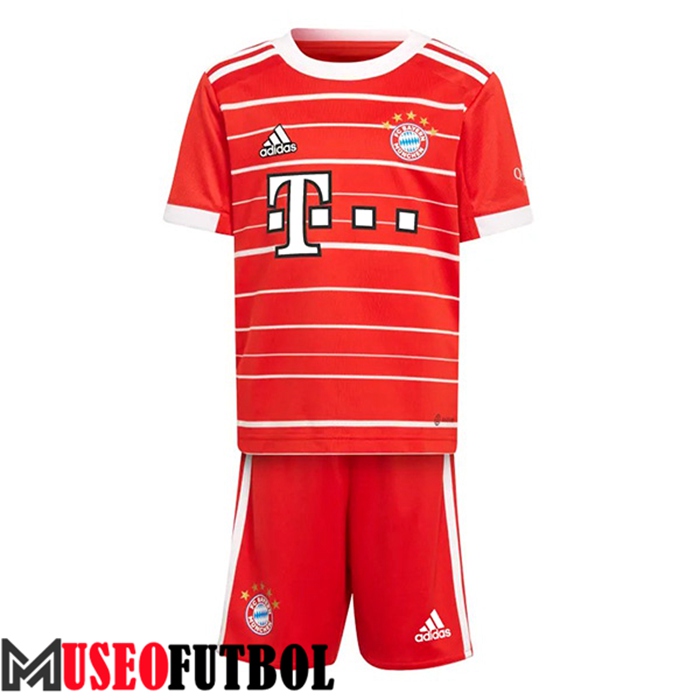 Camiseta Bayern Munich Ninos Primera 2022/2023