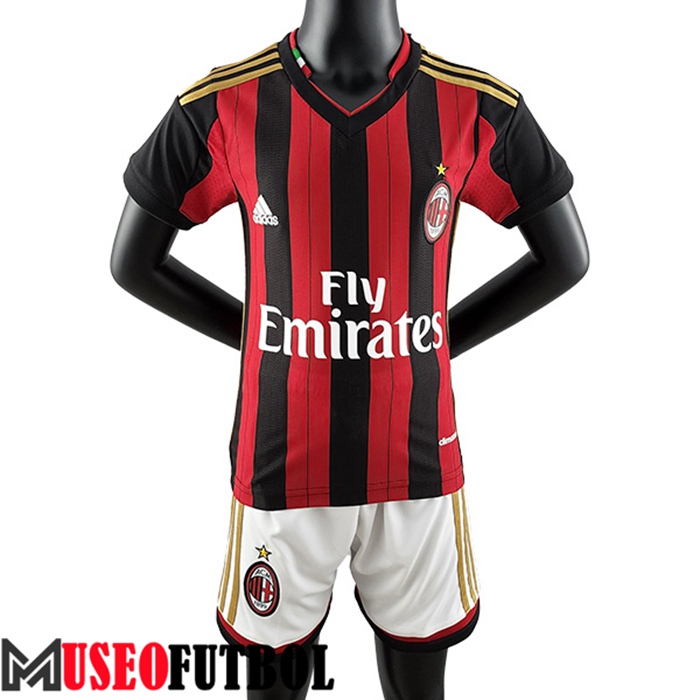 Camiseta AC Milan Ninos Retro Primera 2013/2014