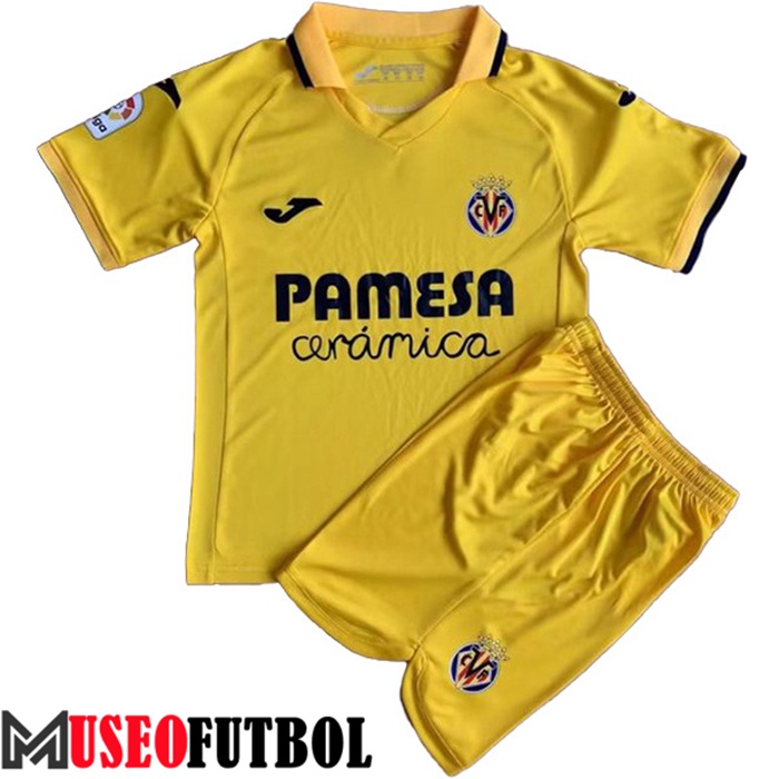 Camiseta Villarreal CF Ninos Primera 2022/2023