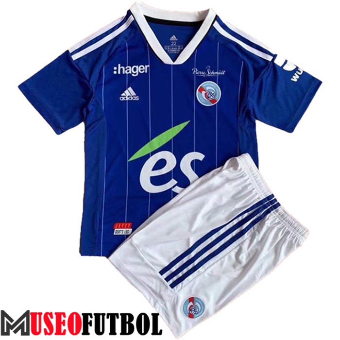 Camiseta RC Strasbourg Ninos Primera 2022/2023