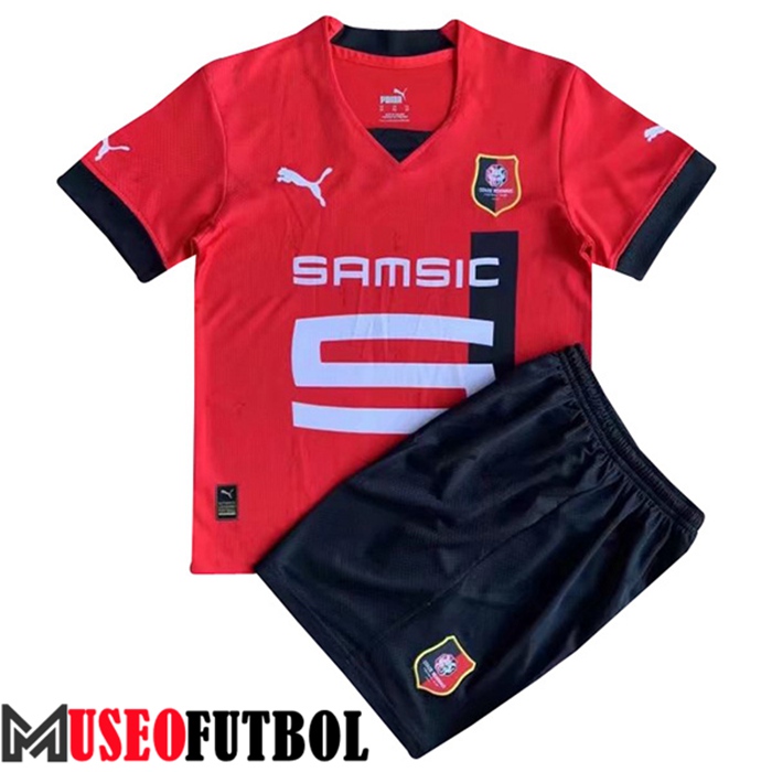 Camiseta Stade Rennais Ninos Primera 2022/2023