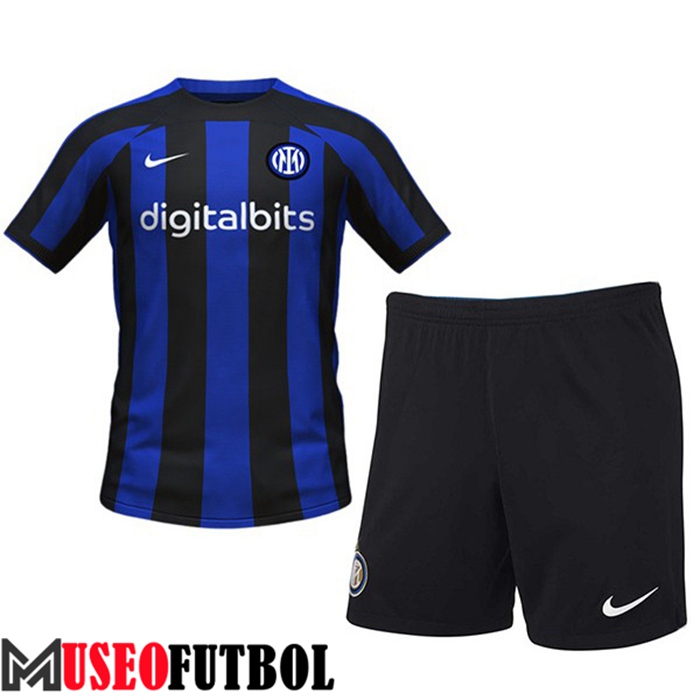 Camiseta Inter Milan Ninos Primera 2022/2023