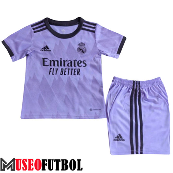 Camiseta Real Madrid Ninos Segunda 2022/2023