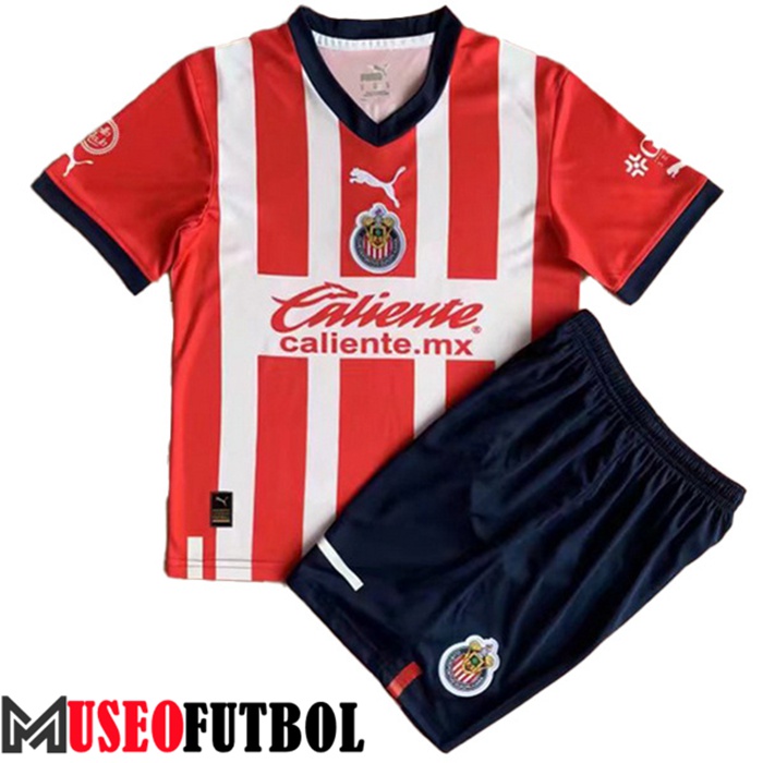 Camiseta CD Guadalajara Ninos Primera 2022/2023