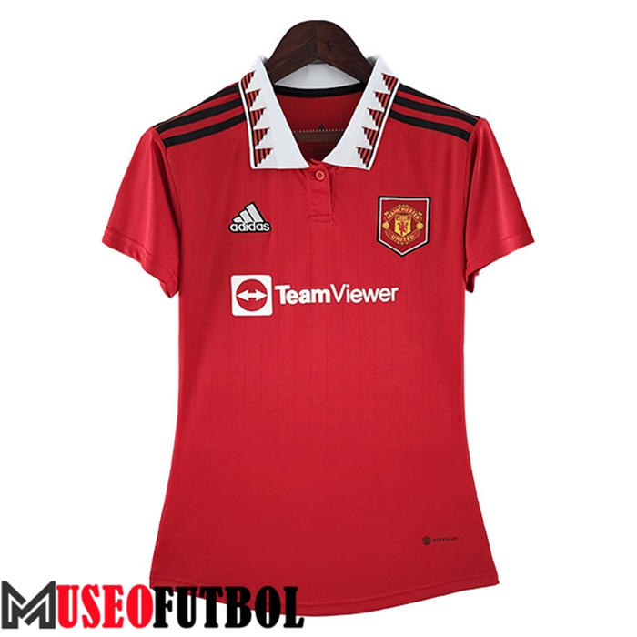 Camiseta Manchester United Mujer Primera 2022/2023