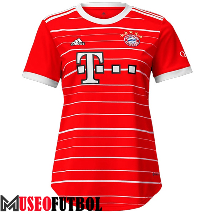 Camiseta Bayern Munich Mujer Primera 2022/2023