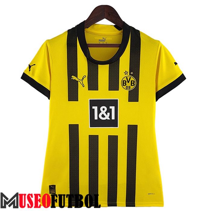 Camiseta Dortmund Mujer Primera 2022/2023