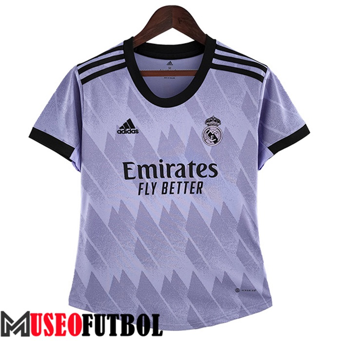 Camiseta Real Madrid Mujer Segunda 2022/2023