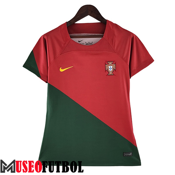 Camiseta Portugal Mujer Primera 2022/2023