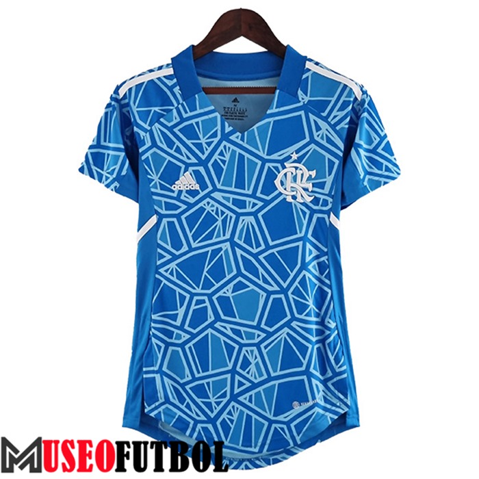 Camiseta Flamengo Mujer Azul 2022/2023