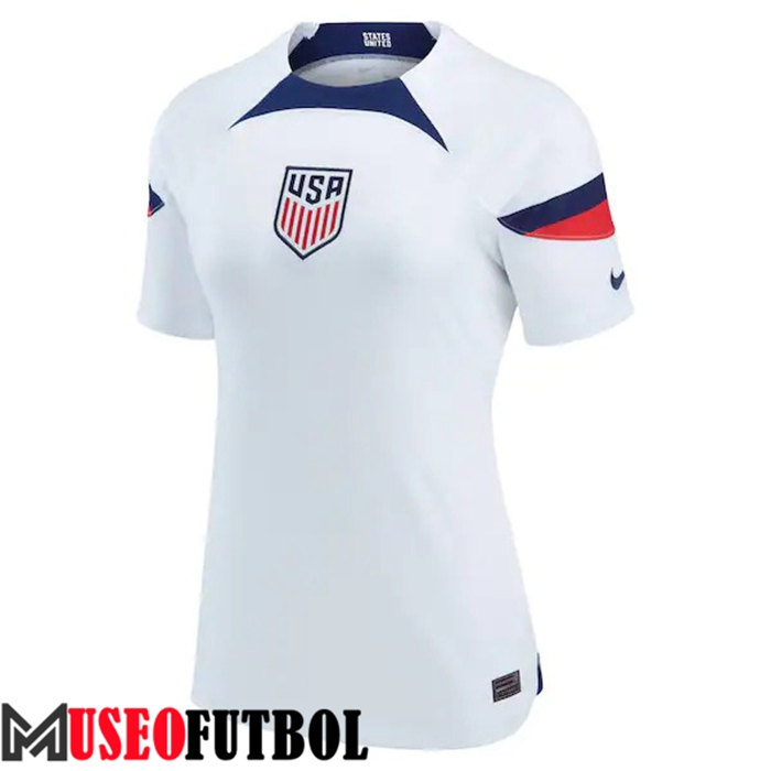 Camiseta Estados Unidos Mujer Primera 2022/2023